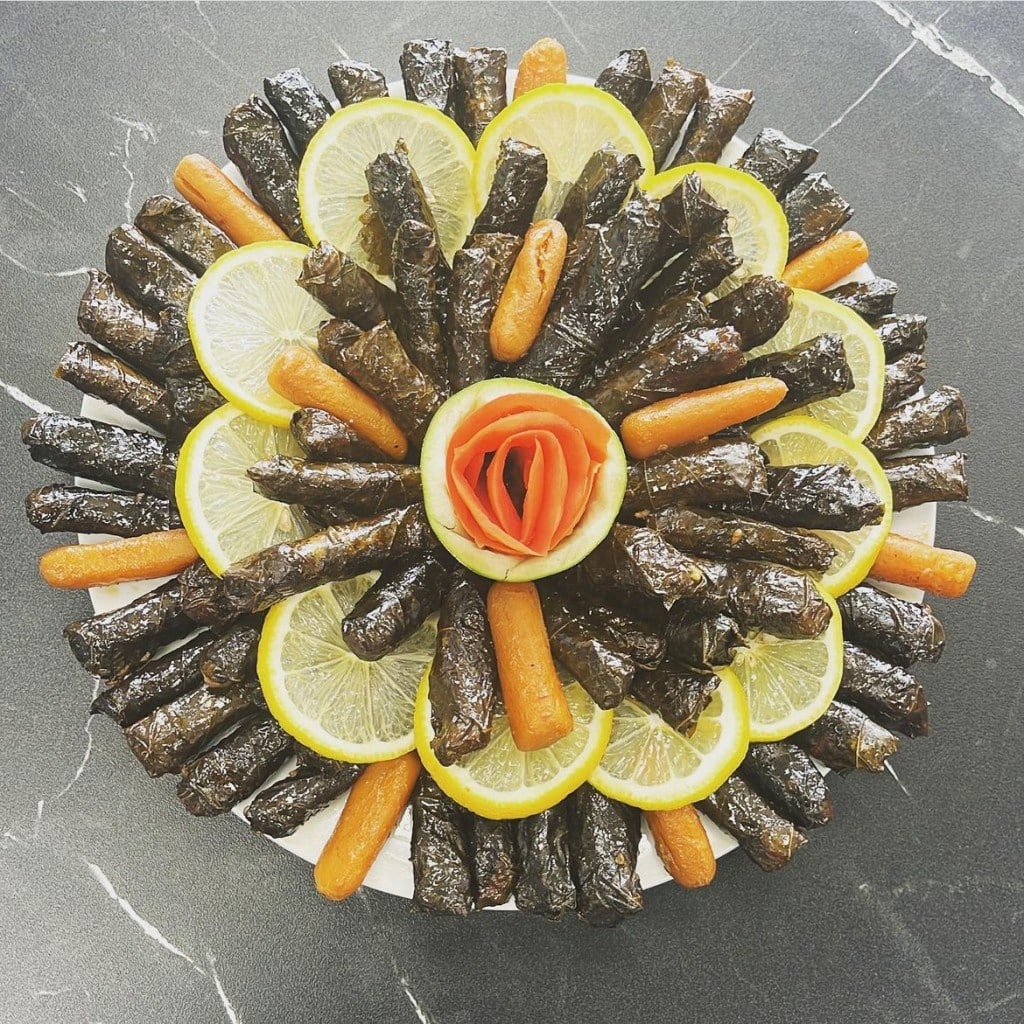 Grape leaves at Beirut Grill and Deli in Oviedo. 