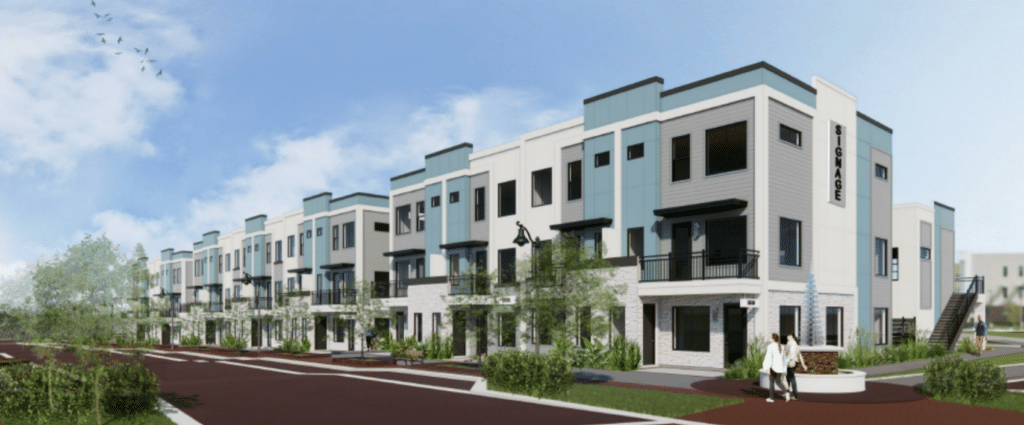 Oviedo townhome development