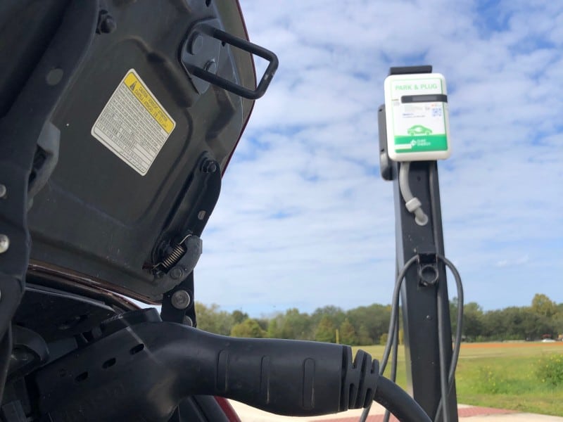To show electric vehicle chargers connected Oviedo land development code