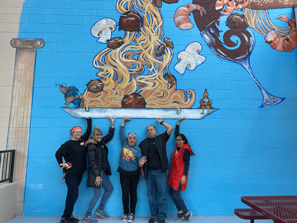 D'Amico and Sons mural