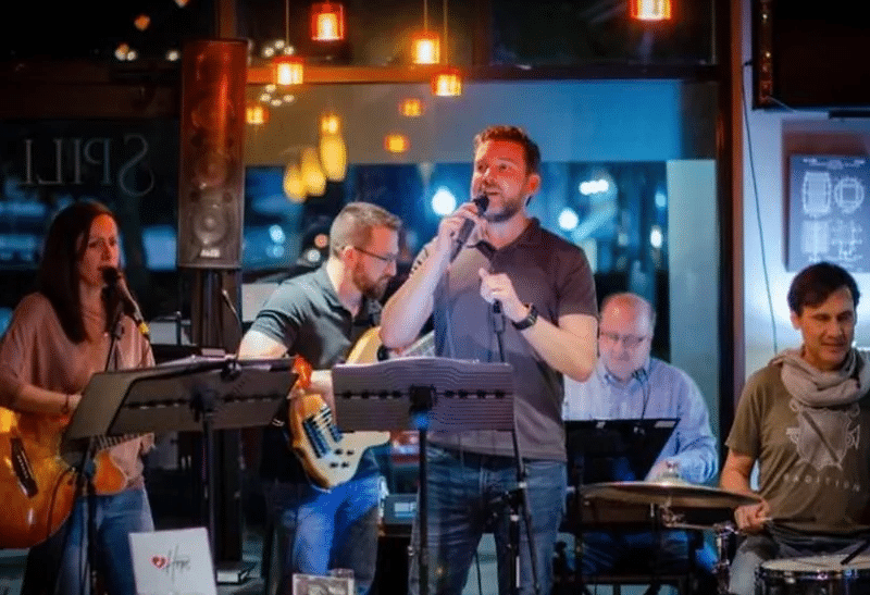 Acts of Hope music fundraiser Spill Wine Bar tony-winning play