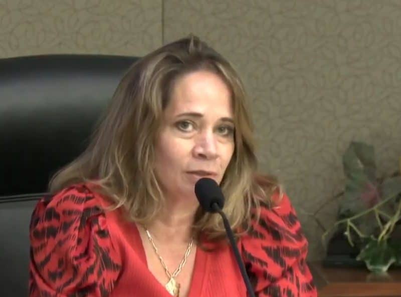County Commissioner Kelly Martinez Semrad said she couldn’t vote to comply with a state law that amounted to “cruel and unusual punishment” for unhoused people.