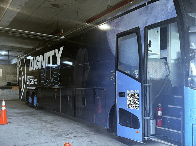 Central Florida Public Media Dignity Bus homeless